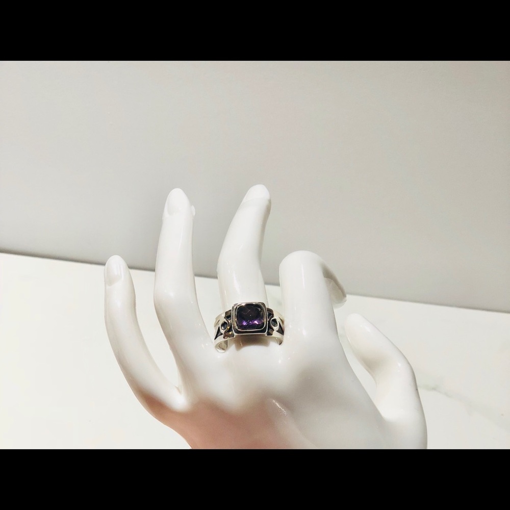 Amethysts ring size 9
